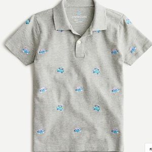 NEW! J Crew Crewcuts Embroidered Polo M